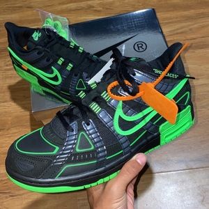 Nike off-white rubber dunks